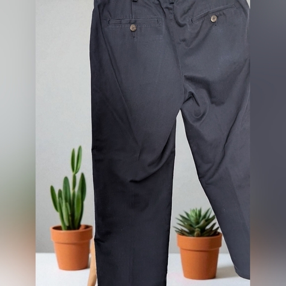 Croft & Barrow Men's Navy Chinos Size 33x32 (EUC) - Picture 7 of 10